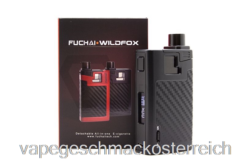 Sigelei Fuchai Wildfox 40w All-in-One-Kit Schwarzer Vape-Geschmack